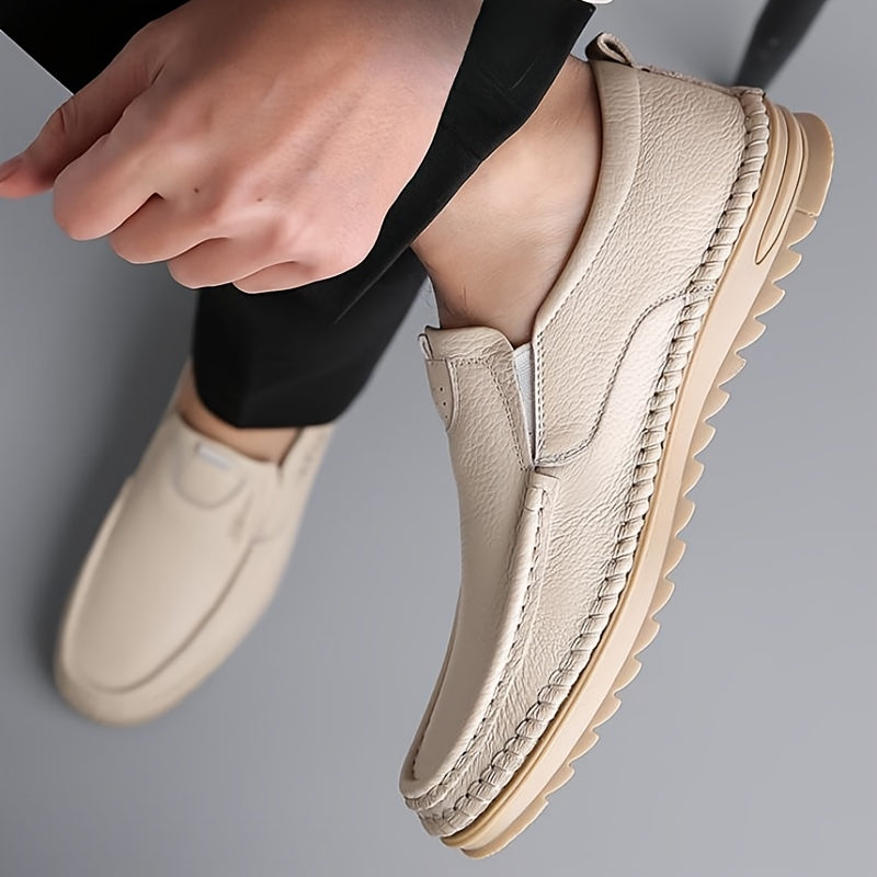 Aldric Voss® Ashmoor — men's leather slip-on shoe in Midnight, view 11
