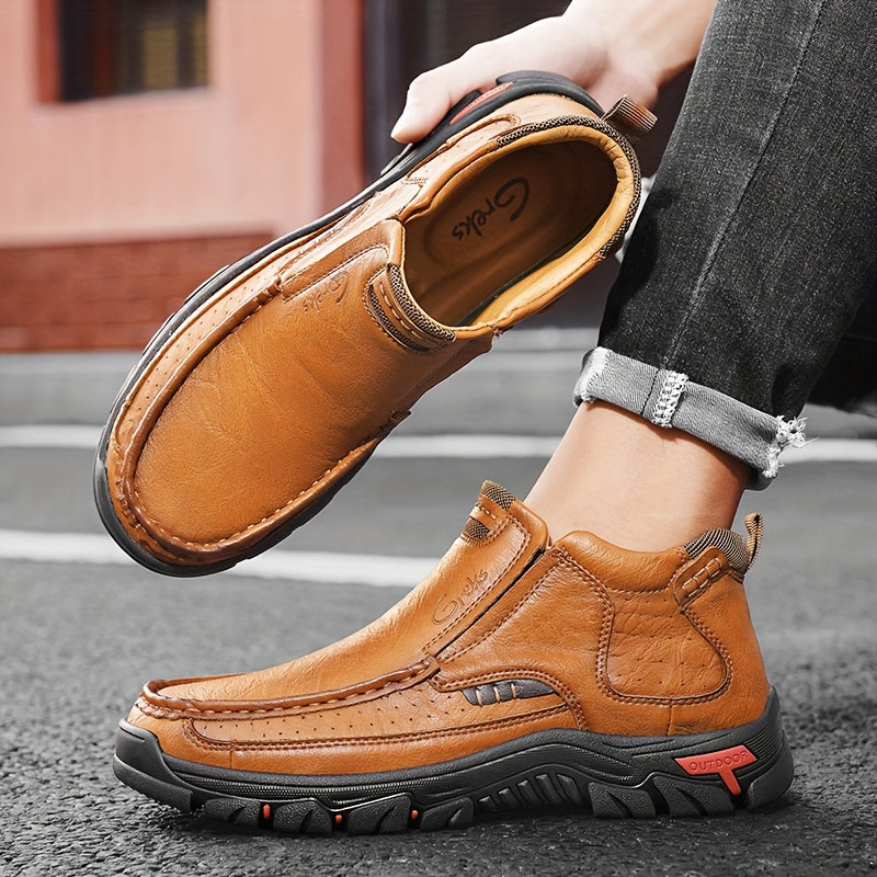 Aldric Voss® Kelmark — men's leather boot in Mahogany, view 14