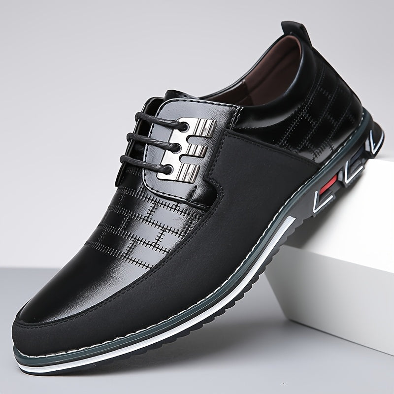 Aldric Voss® Brunfeld — men's leather dress shoe in Dusk, view 10