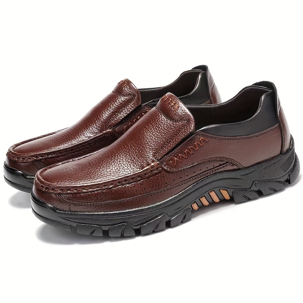 Aldric Voss® Halvorn — men's leather dress shoe in Tallow, view 8