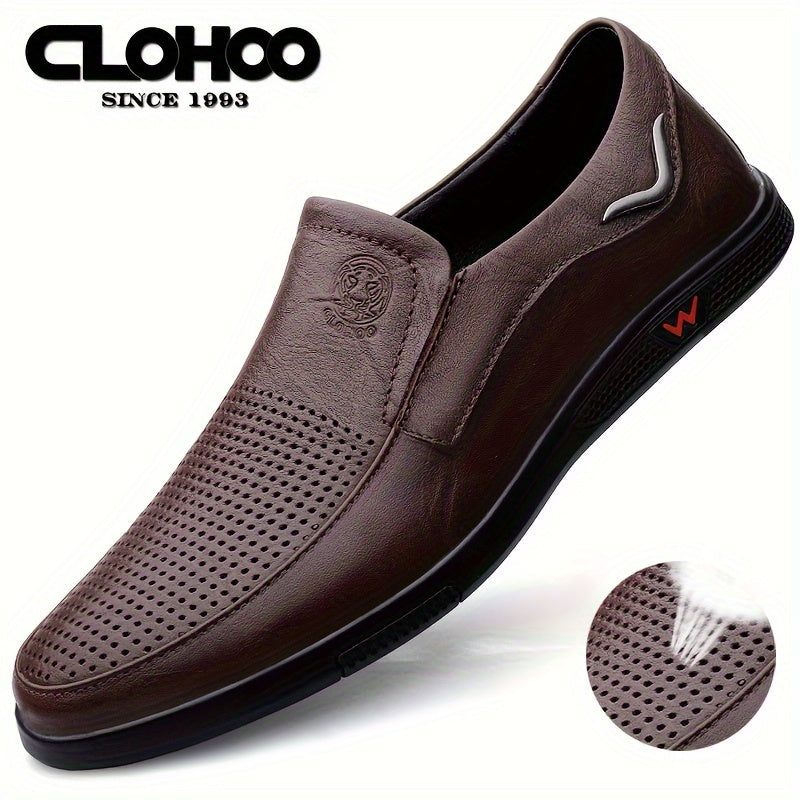 Aldric Voss® Aldvik — men's leather slip-on shoe in Midnight Velvet, view 15
