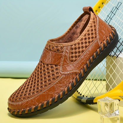 Aldric Voss® Rainier — men's leather moccasin in Sandstone, view 9