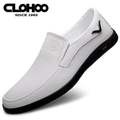 Aldric Voss® Aldvik — men's leather slip-on shoe in Mahogany Velvet, view 51