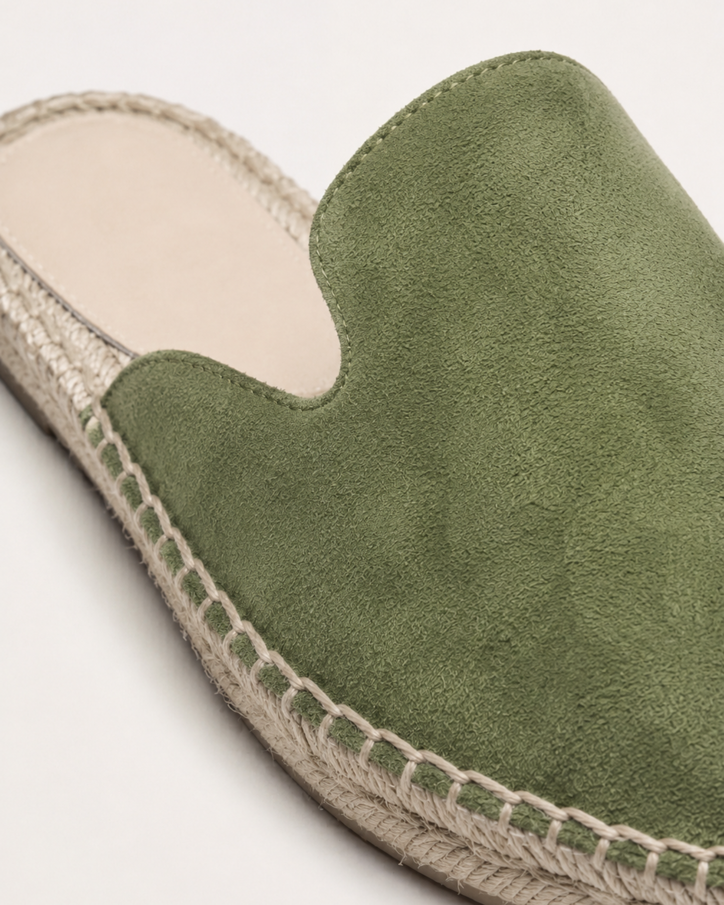 Portofino Yacht Mule in Forest, premium leather footwear, product view