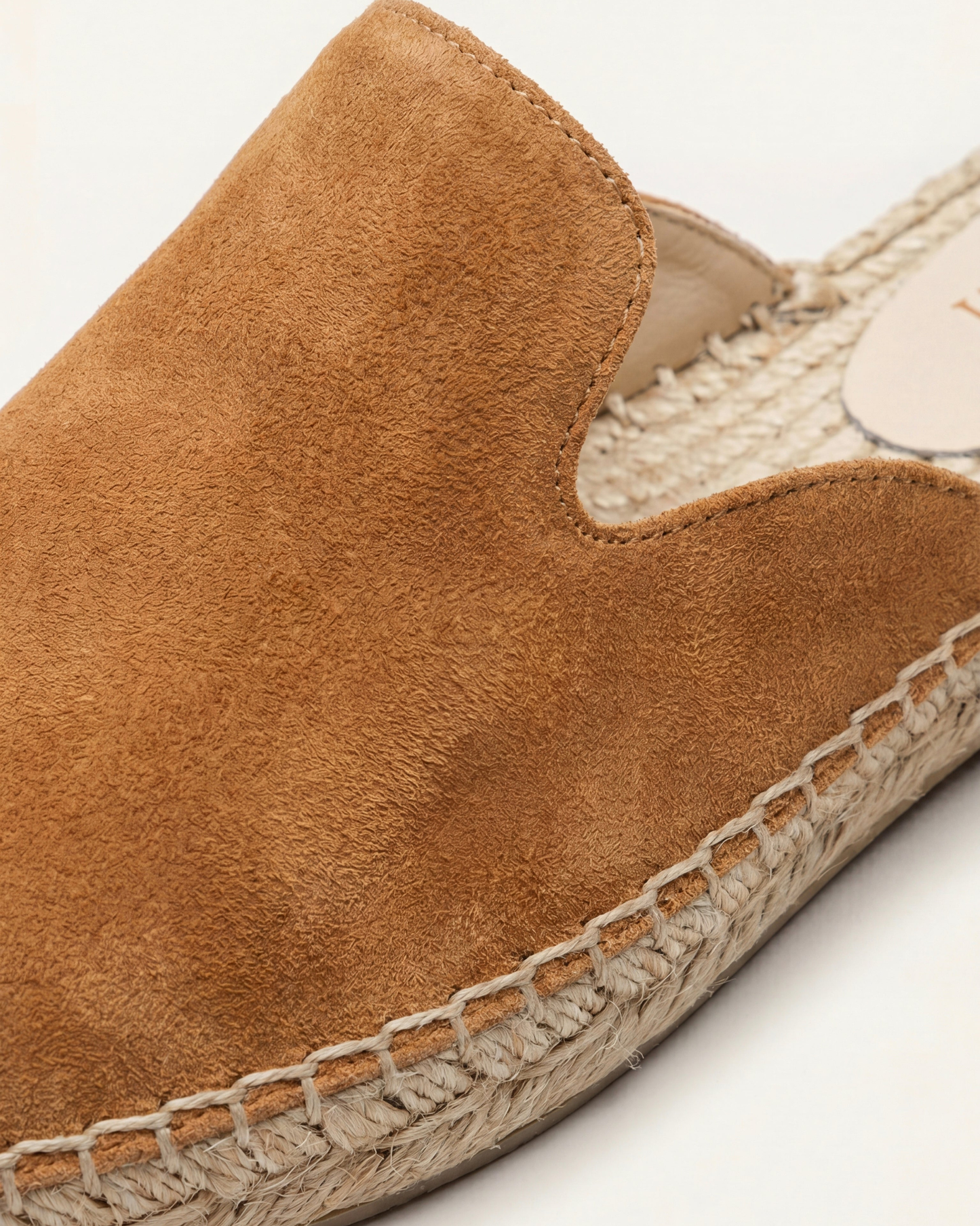 Portofino Yacht Mule in Camel, premium leather footwear, product view
