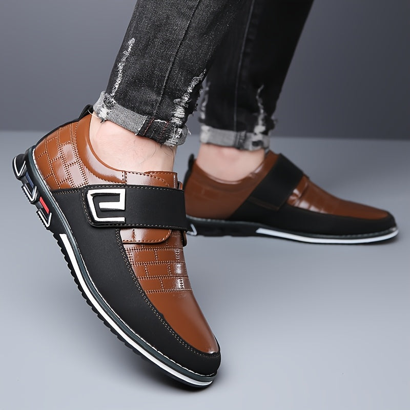 Aldric Voss® Brunfeld — men's leather dress shoe in Midnight, view 6