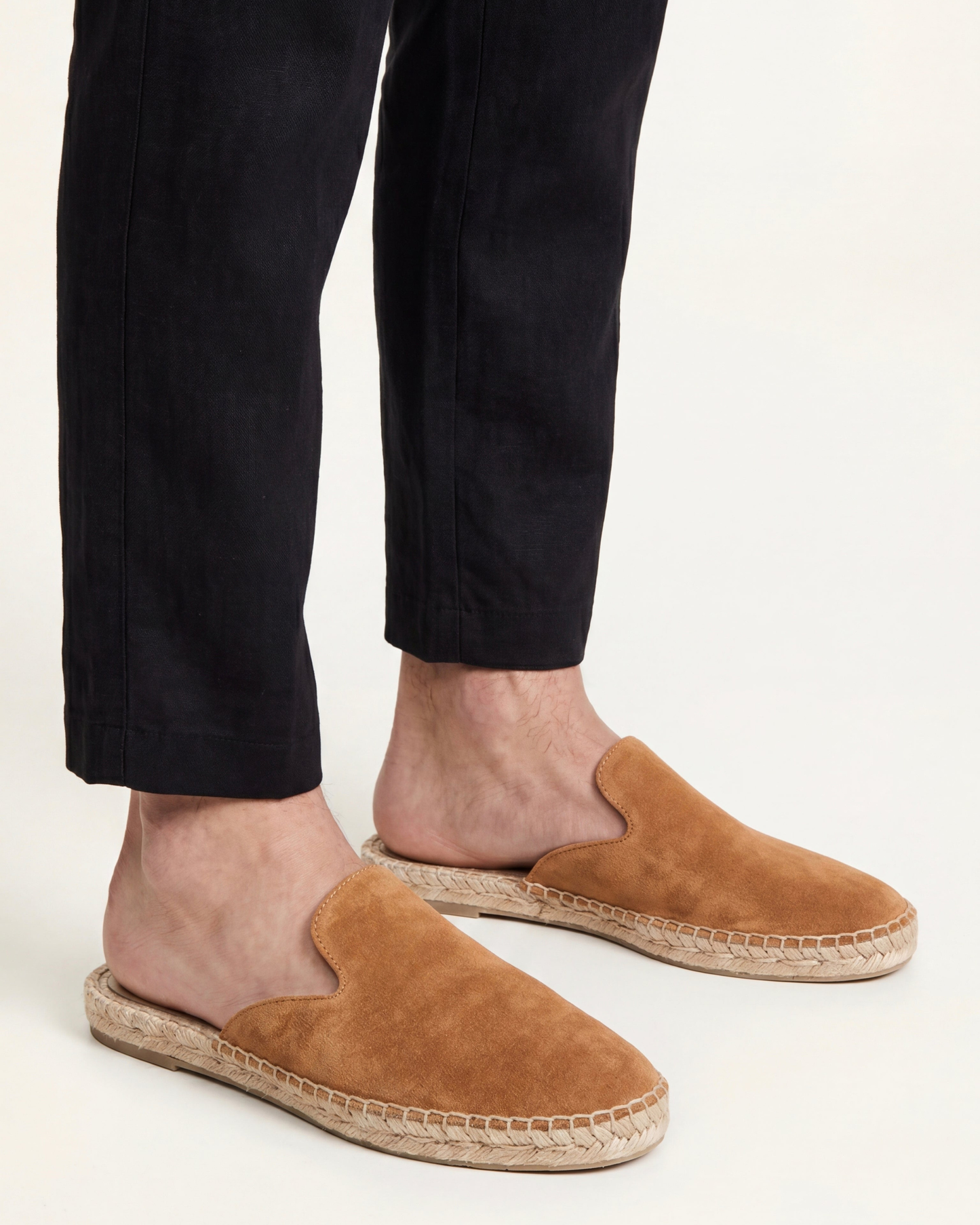 Portofino Yacht Mule in Camel, premium leather footwear, product view