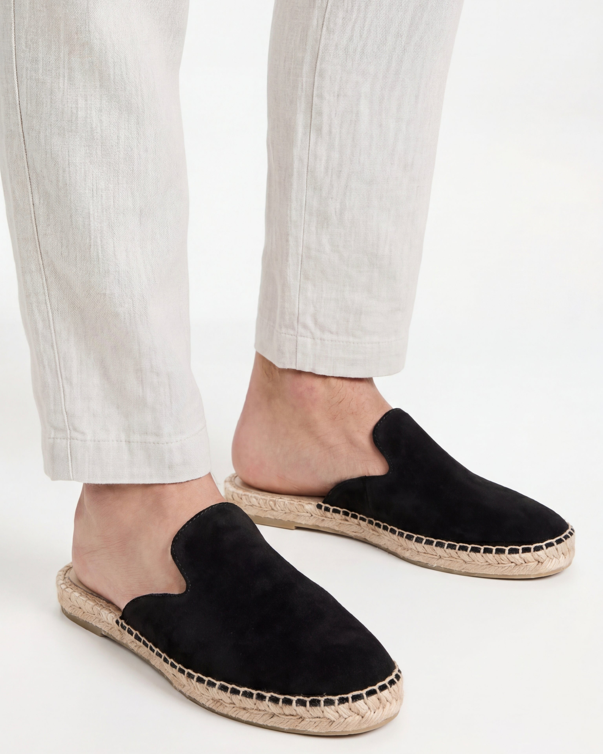 Portofino Yacht Mule in Midnight, premium leather footwear, product view