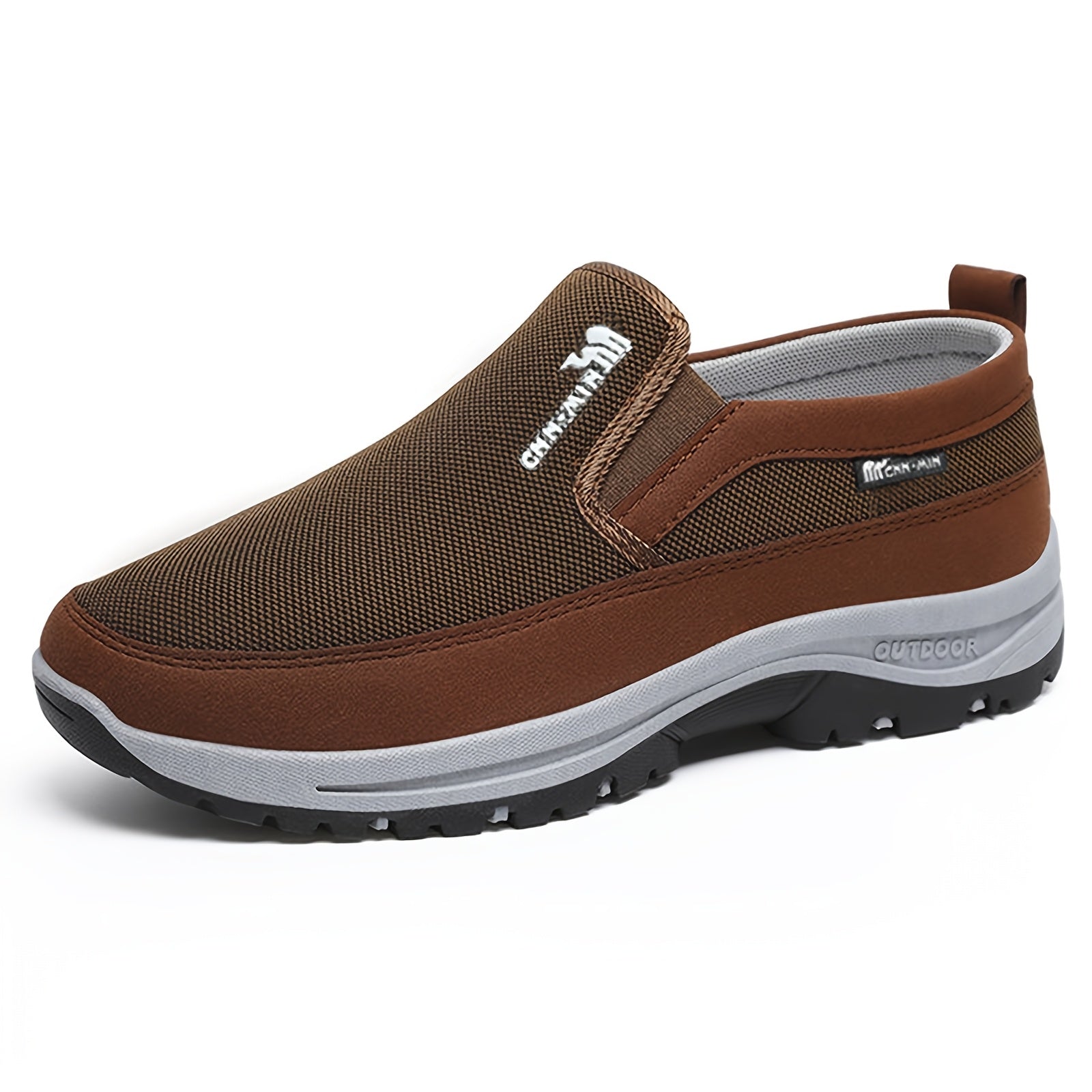 Aldric Voss® Veldmar — men's leather slip-on shoe in Sandstone, view 8