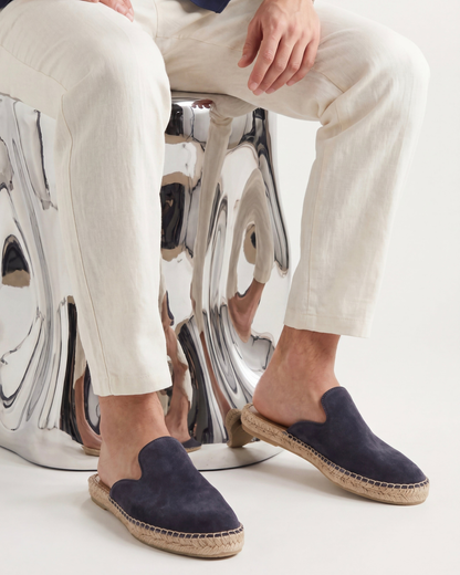 Portofino Yacht Mule in Dusk, premium leather footwear, product view