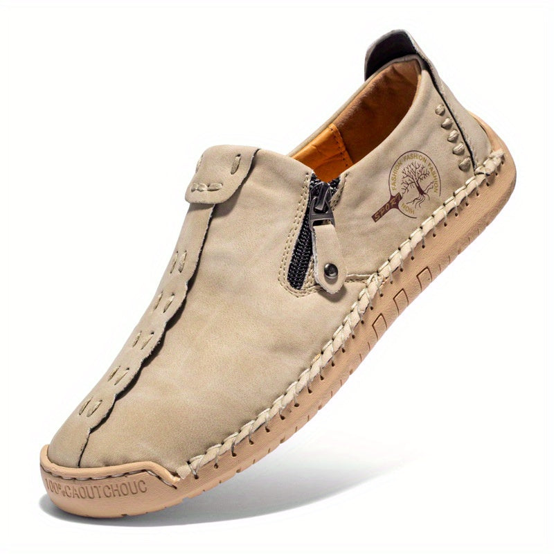 Aldric Voss® Vorano — men's leather moccasin in Dusk, view 26