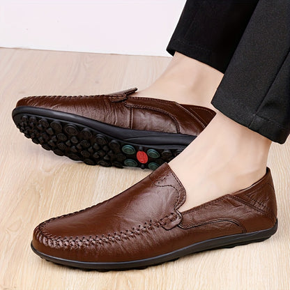 Aldric Voss® Casven — men's leather dress shoe in Mahogany, view 15