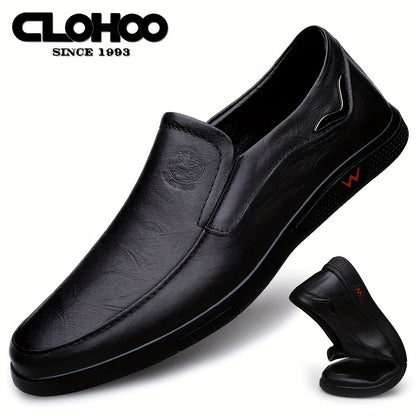 Aldric Voss® Aldvik — men's leather slip-on shoe in Mahogany Vent, view 7
