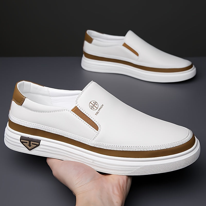 Aldric Voss® Sigreno — men's leather moccasin in Ivory, view 3