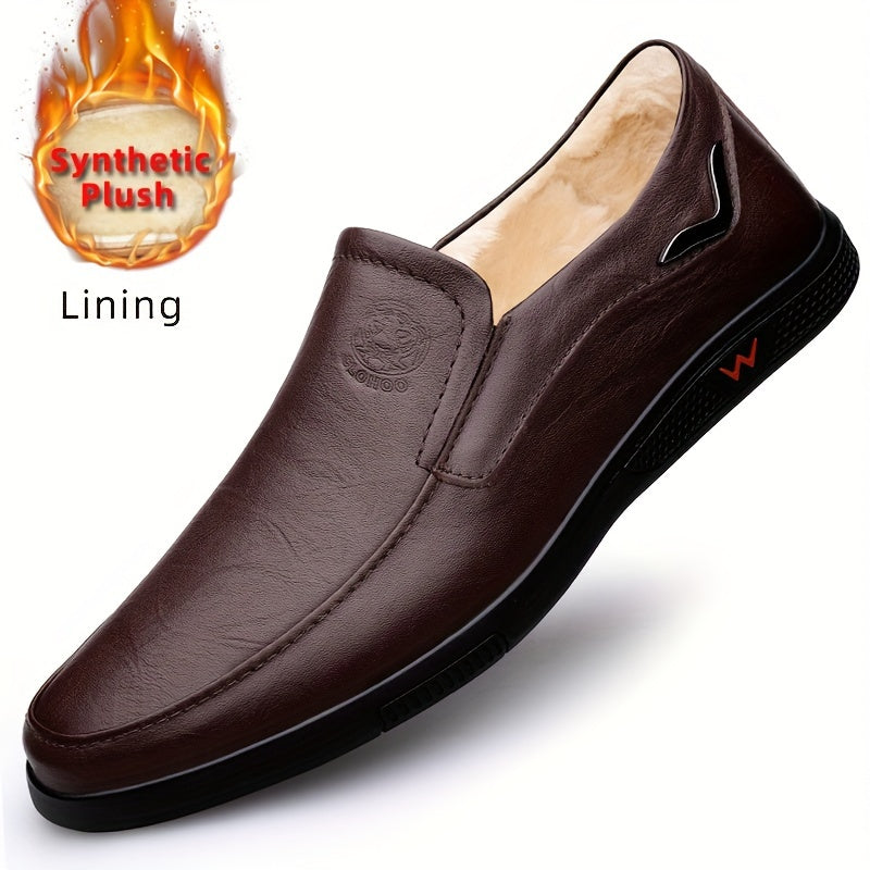 Aldric Voss® Aldvik — men's leather slip-on shoe in Sandstone, view 5