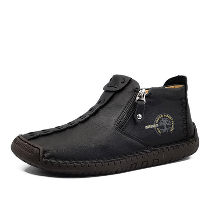 Aldric Voss® Valdric — men's leather boot in Tallow, view 33