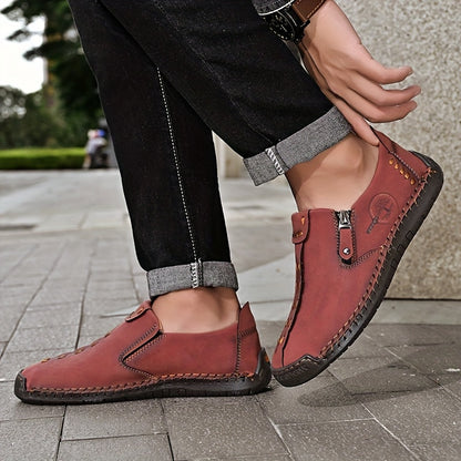 Aldric Voss® Vorano — men's leather moccasin in Dusk, view 17