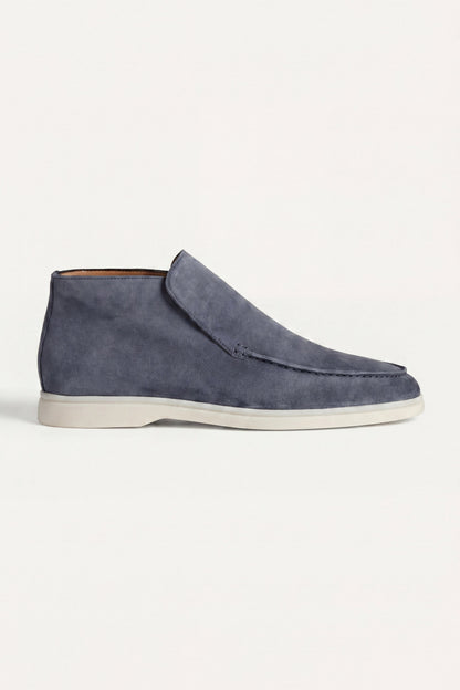 Capri High Top Loafer in Azure, premium leather footwear, product view