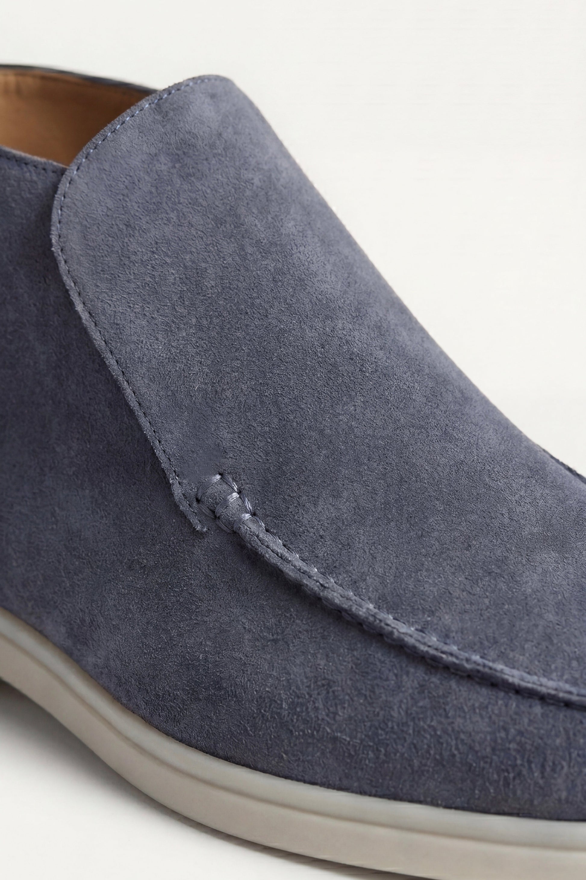 Capri High Top Loafer in Azure, premium leather footwear, product view