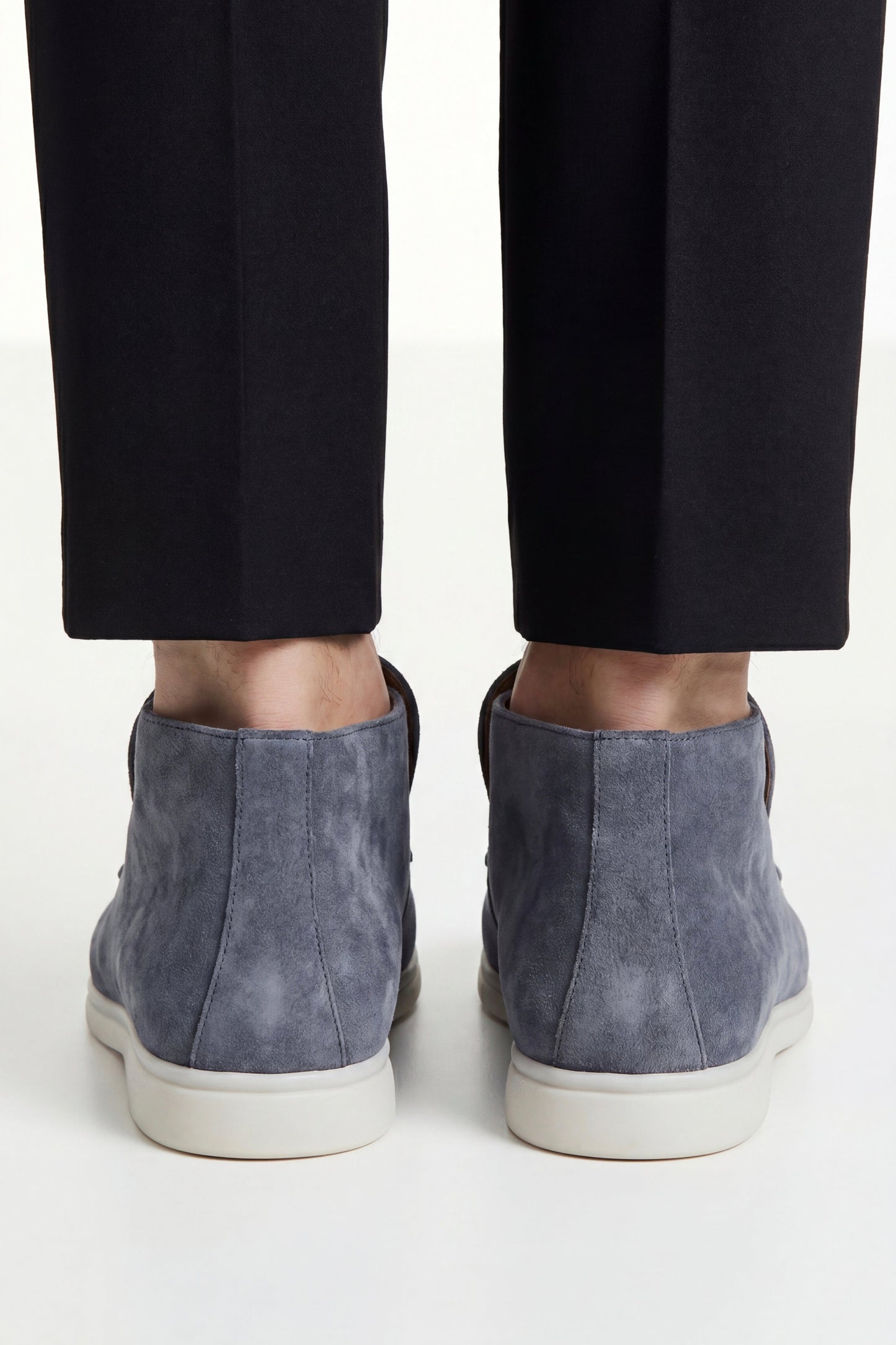 Capri High Top Loafer in Azure, premium leather footwear, product view
