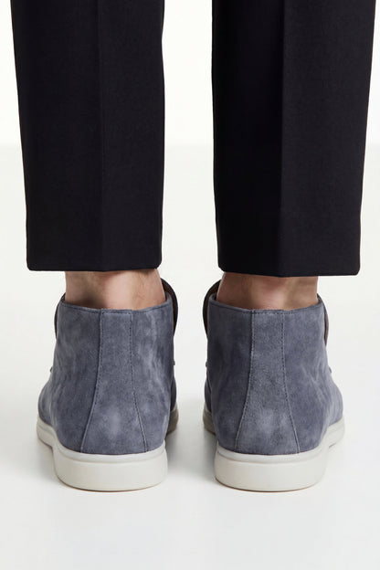 Capri High Top Loafer in Azure, premium leather footwear, product view