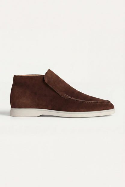 Capri High Top Loafer in Mahogany, premium leather footwear, product view