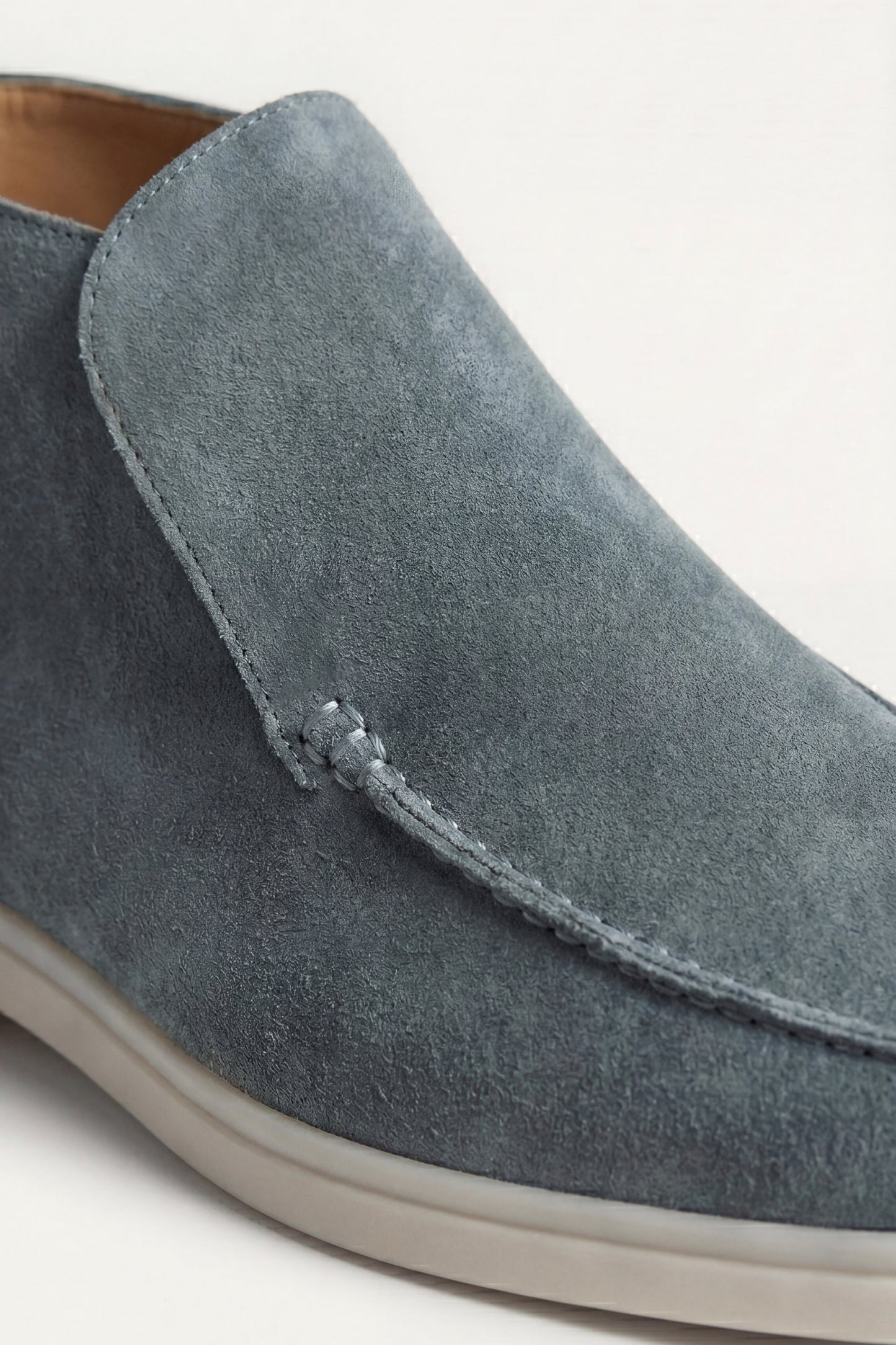 Capri High Top Loafer in Mint, premium leather footwear, product view