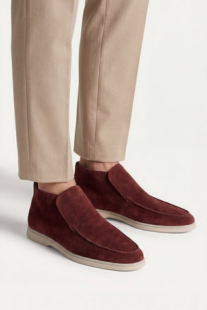 Capri High Top Loafer in Ember, premium leather footwear, product view