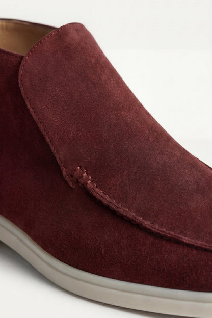 Capri High Top Loafer in Ember, premium leather footwear, product view
