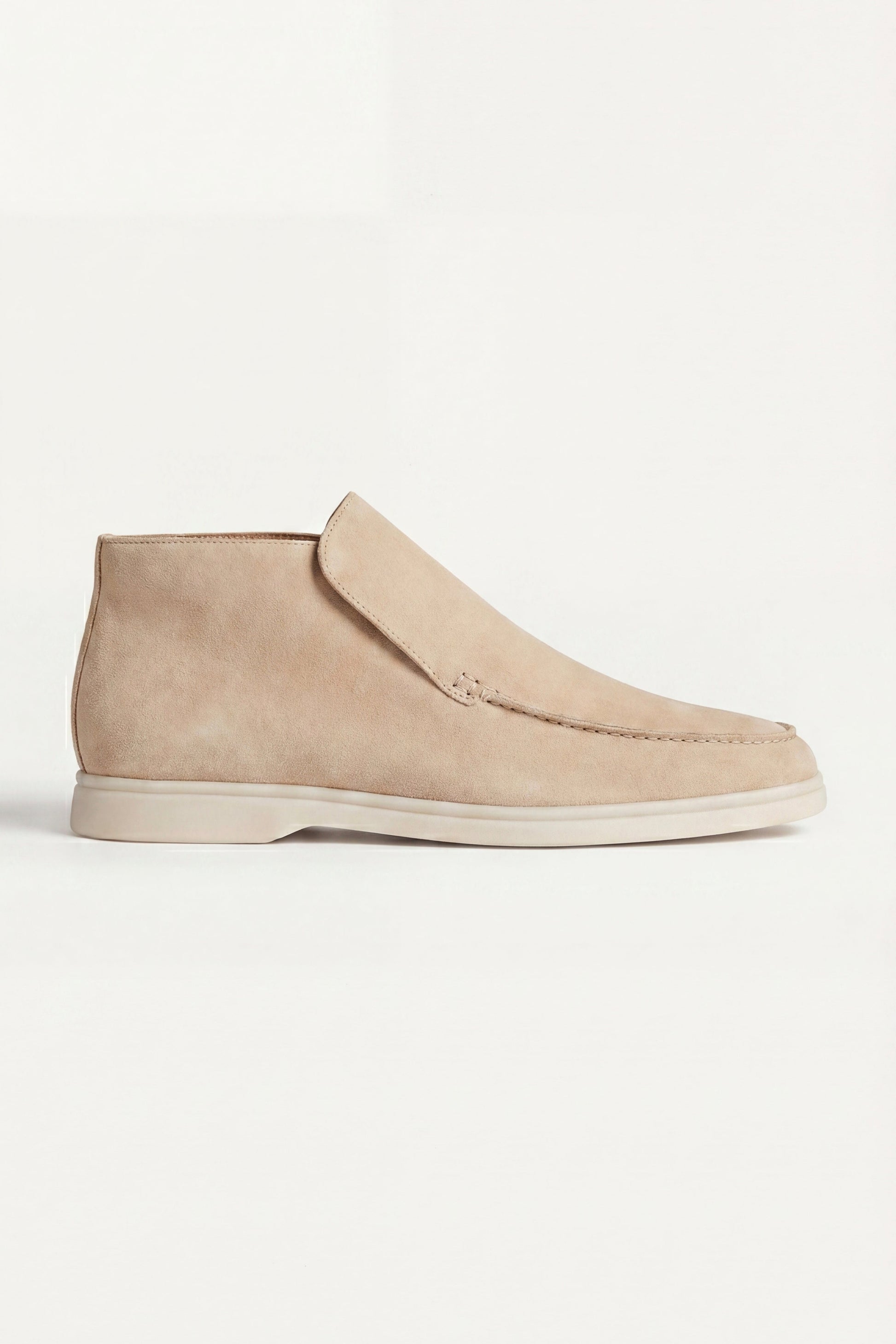 Capri High Top Loafer in Sandstone, premium leather footwear, product view