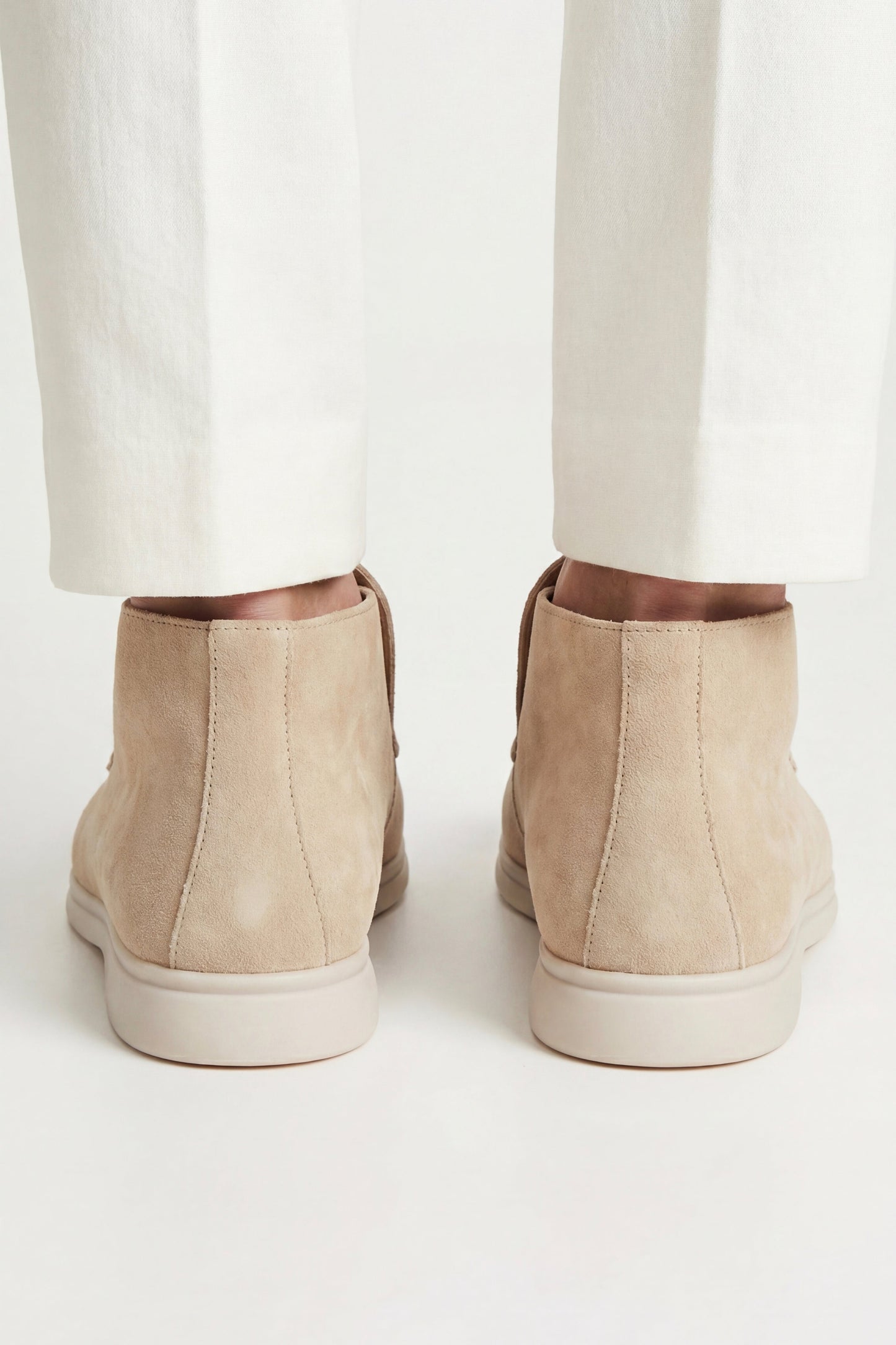 Capri High Top Loafer in Sandstone, premium leather footwear, product view