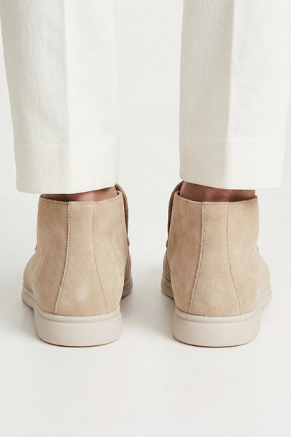 Capri High Top Loafer in Sandstone, premium leather footwear, product view