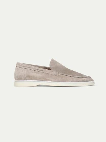 Classic Suède Loafer in Light Smoke, premium leather footwear, product view