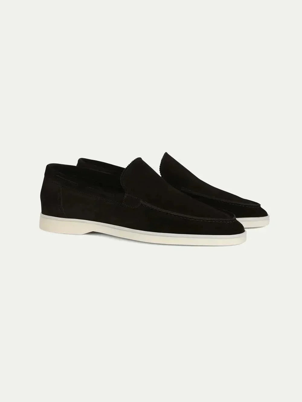 Classic Suède Loafer in Midnight, premium leather footwear, product view