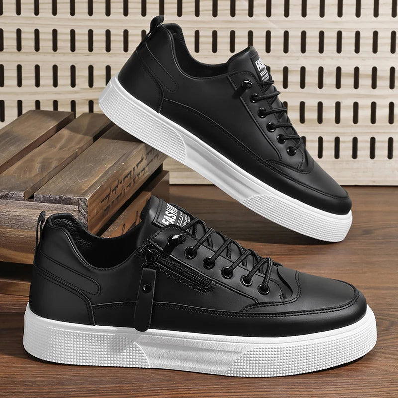 Aldric Voss® Vernox — men's leather dress shoe in Midnight, view 4