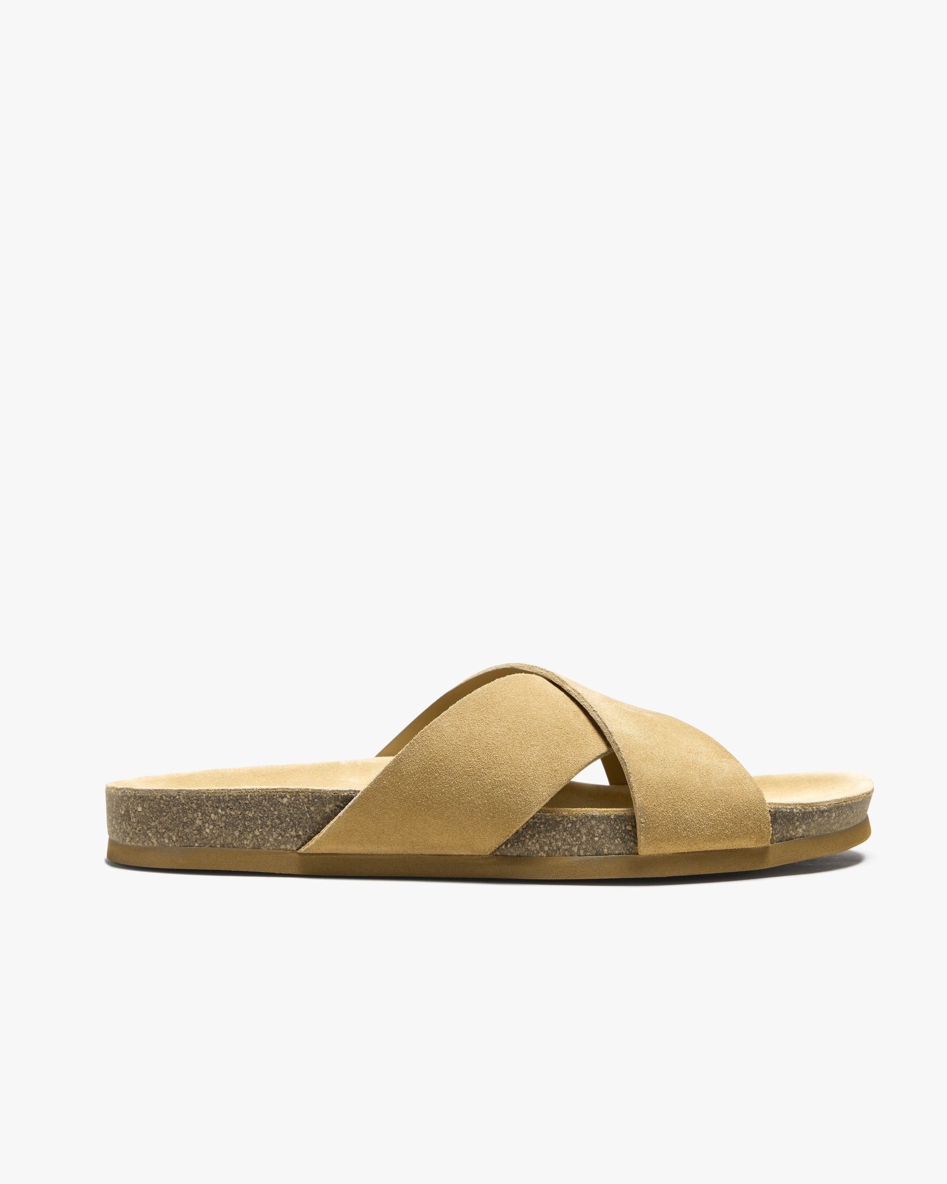 Amalfi Sandals in Sandstone, premium leather footwear, product view