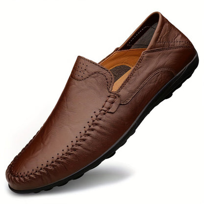 Aldric Voss® Casven — men's leather dress shoe in Midnight, view 31