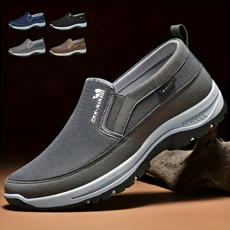 Aldric Voss® Veldmar — men's leather slip-on shoe in Dusk, view 7