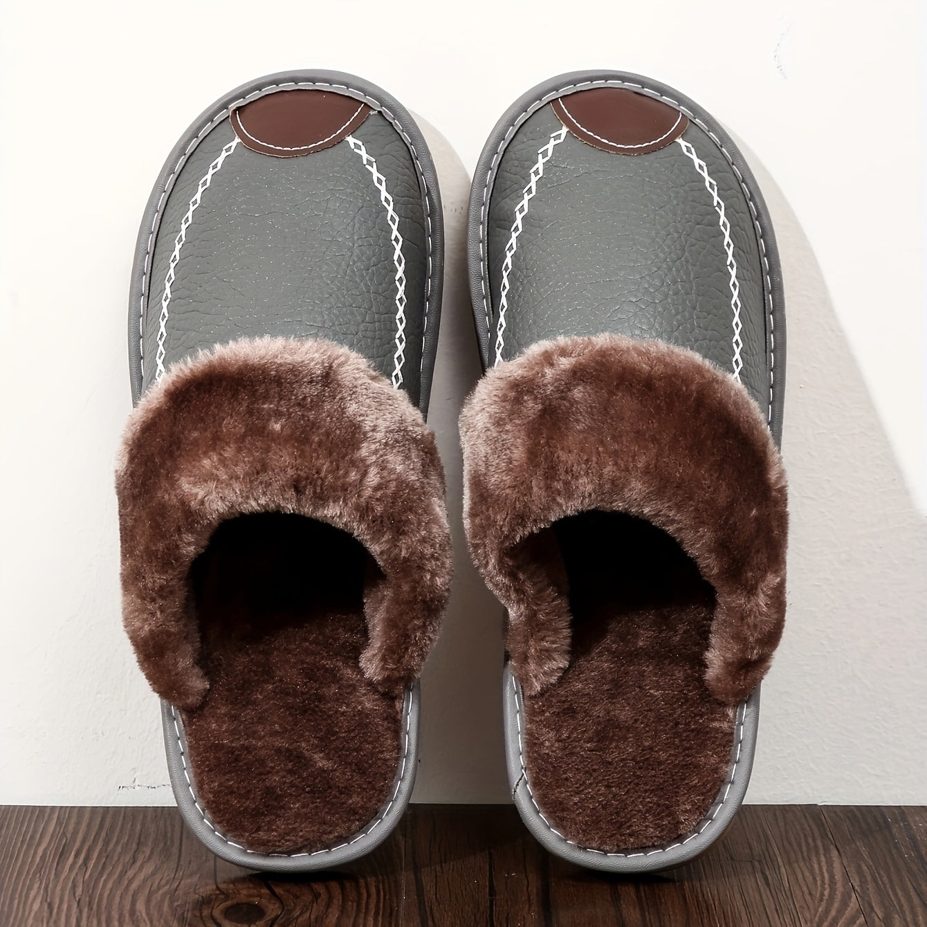 Aldric Voss® Velhorn — men's leather slip-on shoe in Smoke, view 16