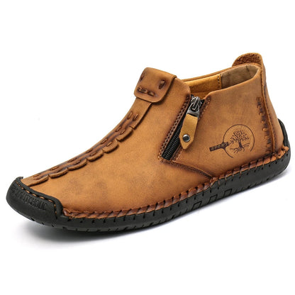 Aldric Voss® Valdric — men's leather boot in Dusk, view 32
