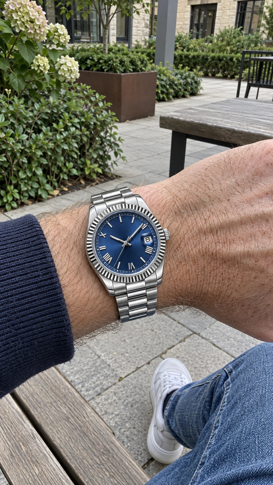Nice balance on the wrist