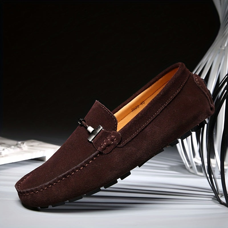 Aldric Voss® Grenveld — men's leather slip-on shoe in Ochre, view 5