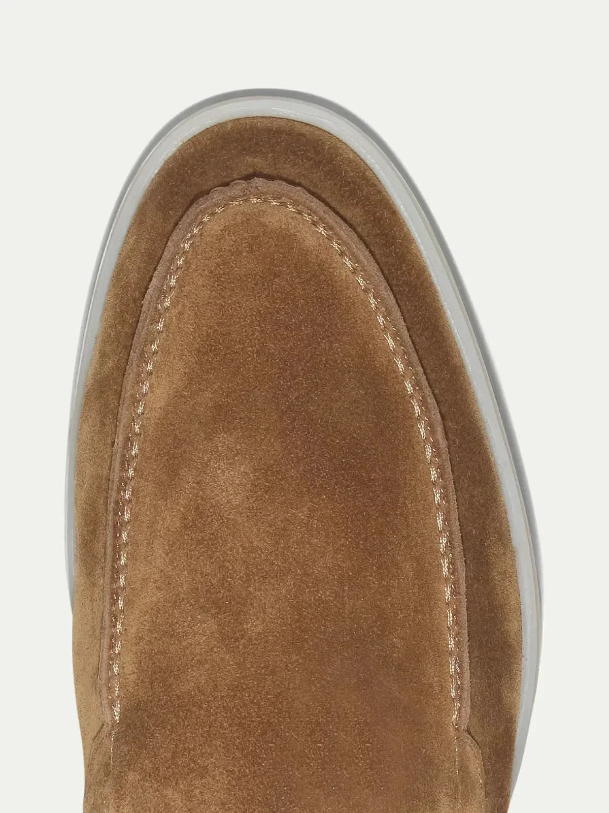 Classic Suède Loafer in Desert, premium leather footwear, product view
