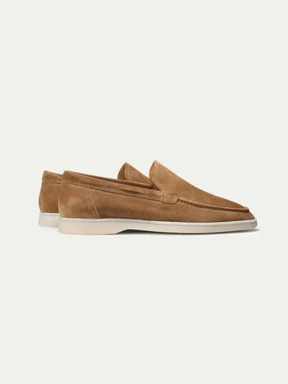 Classic Suède Loafer in Desert, premium leather footwear, product view