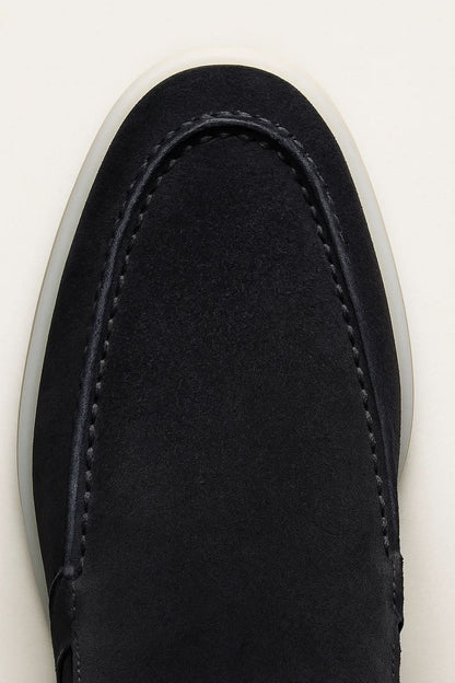 Classic Suède Loafer in Dusk, premium leather footwear, product view